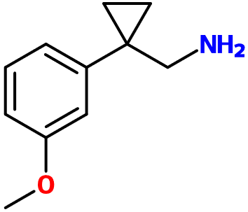 (图片) MC021313 1-[1-(3-Methoxyphenyl)cyclopropyl]methanamine